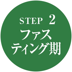 ファスティングSTEP.2「ファスティング期」